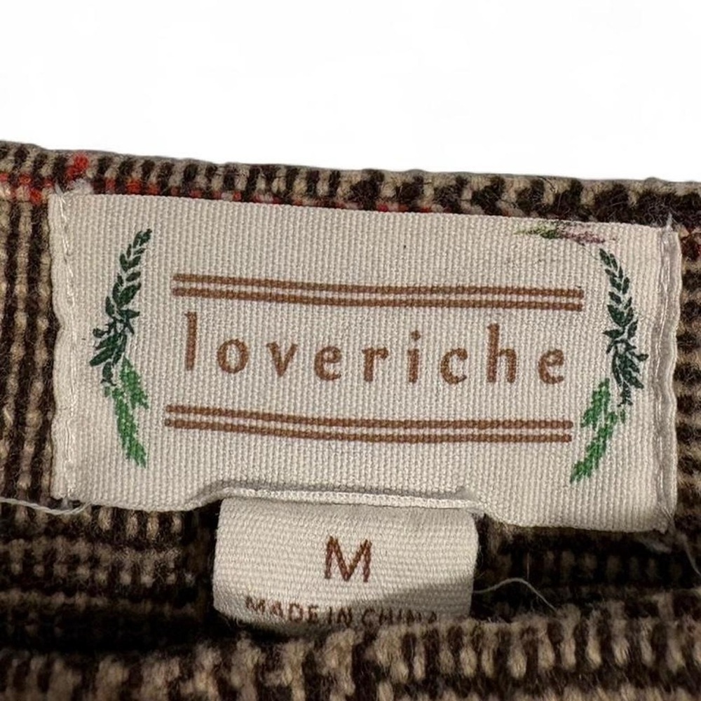 Tweed plaid button skirt by Loveriche - Picture 2 of 2